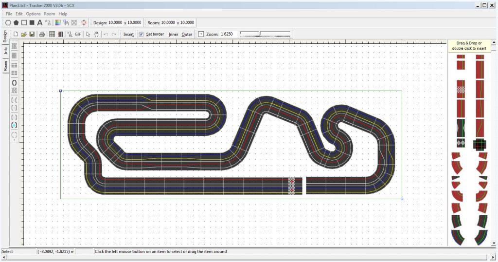 Tracker 2000 Slot Car Track Design Software Slot Track Pros