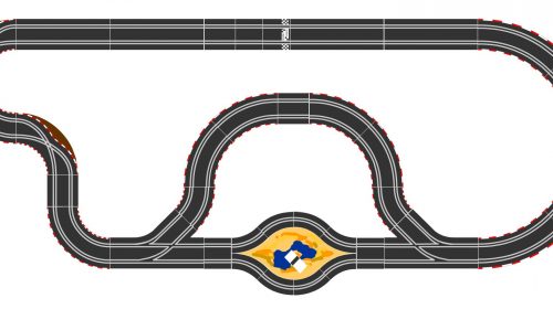 New Carrera Go Short High Banked Curve Corner Track Sections 