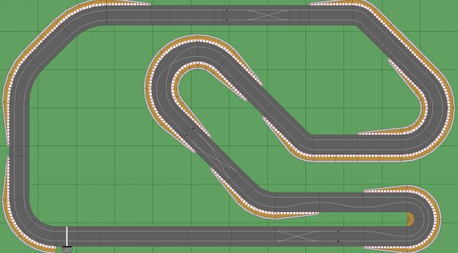 STP Track 2 - 7x12 Scalextric Digital Track