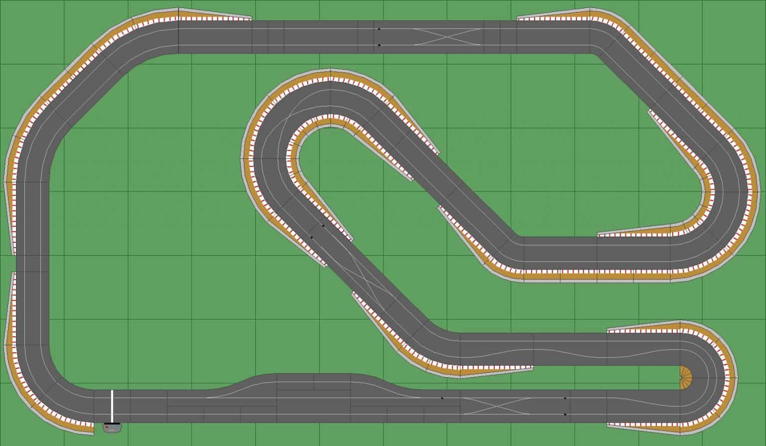 Scalextric Digital Track Plans Slot Track Pro Track Pack 2