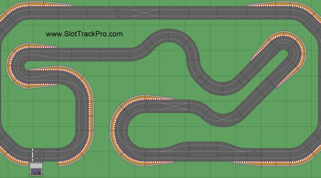 Scalextric Track Layout