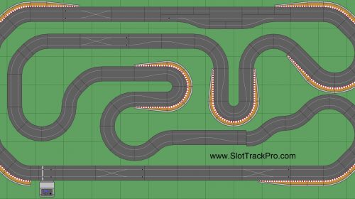Scalextric Track Plan